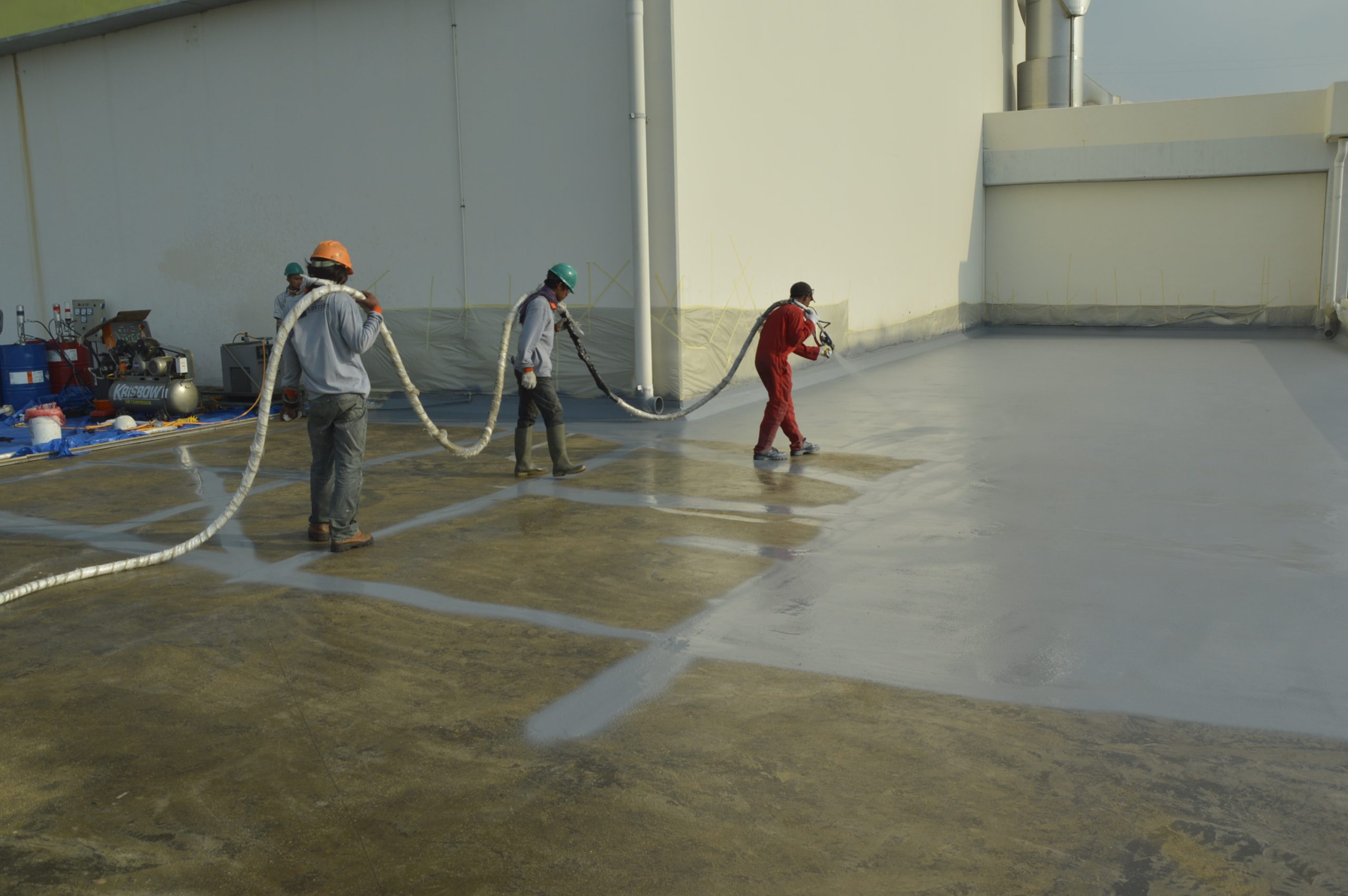 waterproofing bergaransi
