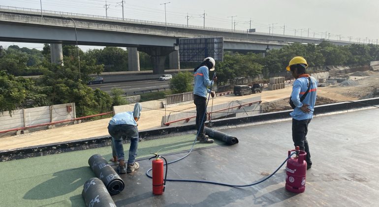 jasa waterproofing atap dak beton