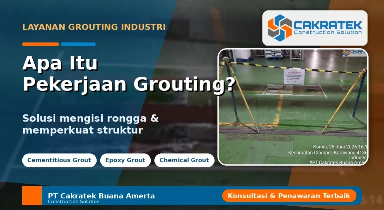 pekerjaan grouting