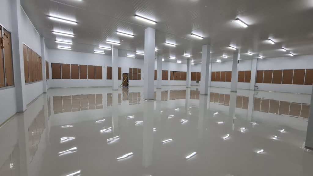 pu concrete untuk area produksi manufaktur
