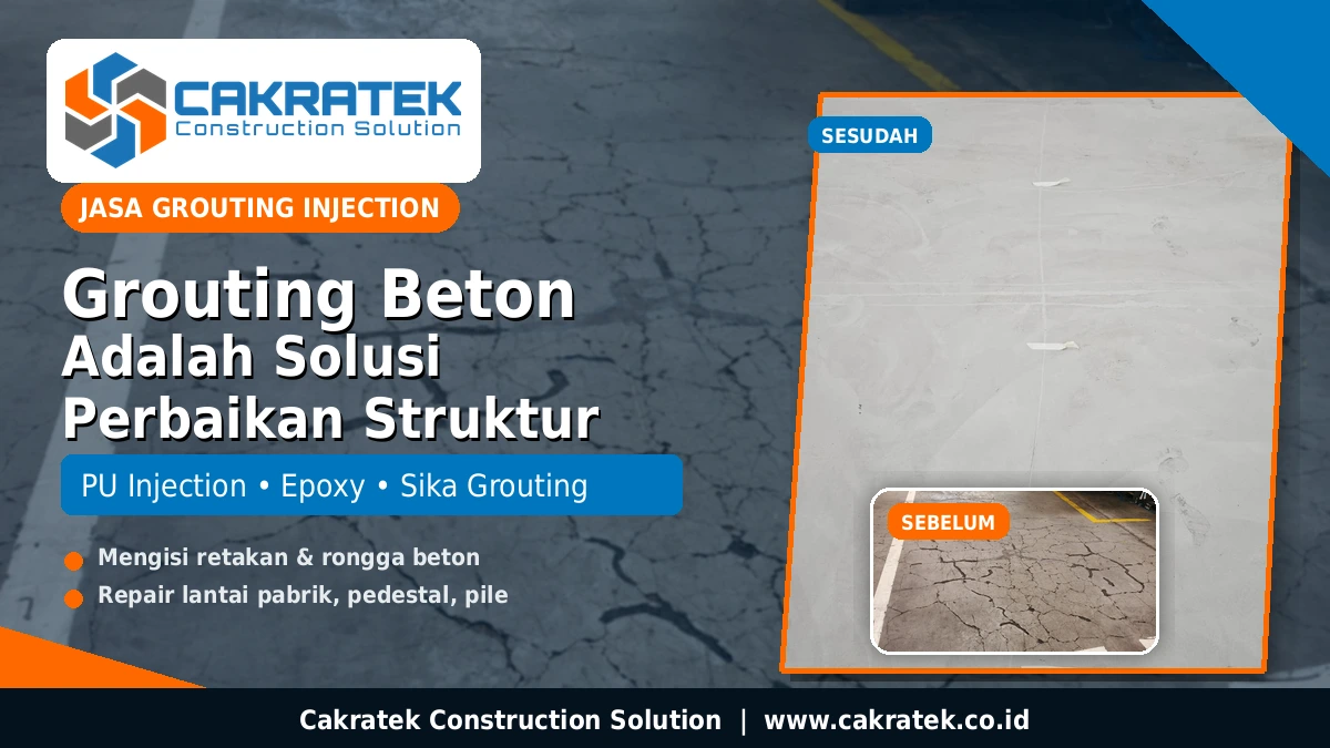 pu injection grouting by cakratek