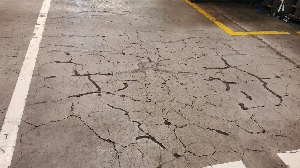 pu injection grouting sebelum
