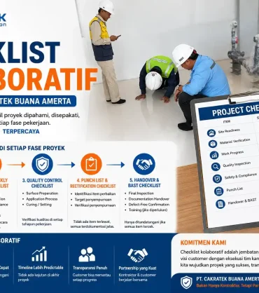 checklist proyek kolaboratif sistem transparansi