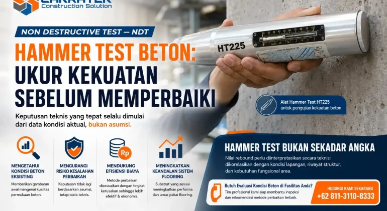 hammer test beton