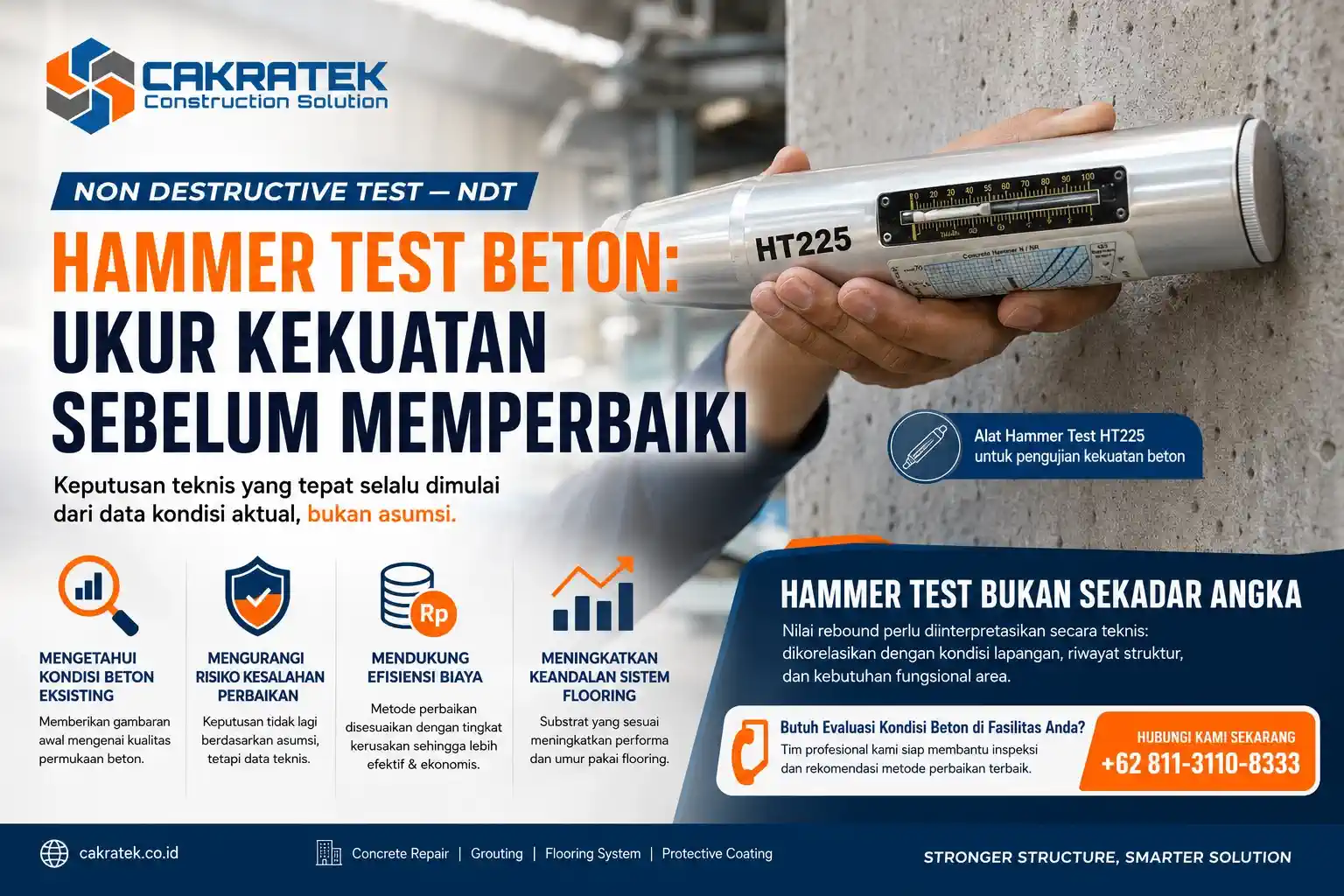 hammer test beton