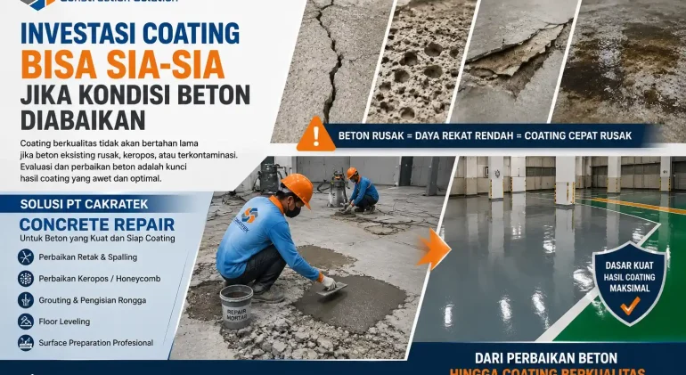 jasa concrete repair coating terintegrasi