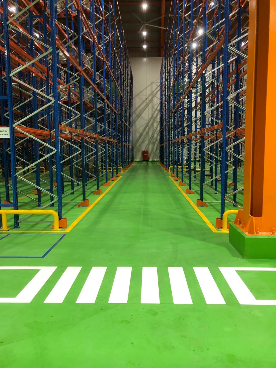 Industrial flooring warehouse PT Pangan Lestari 5