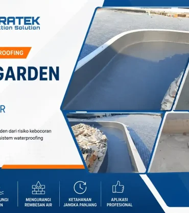 waterproofing roof garden Kediri