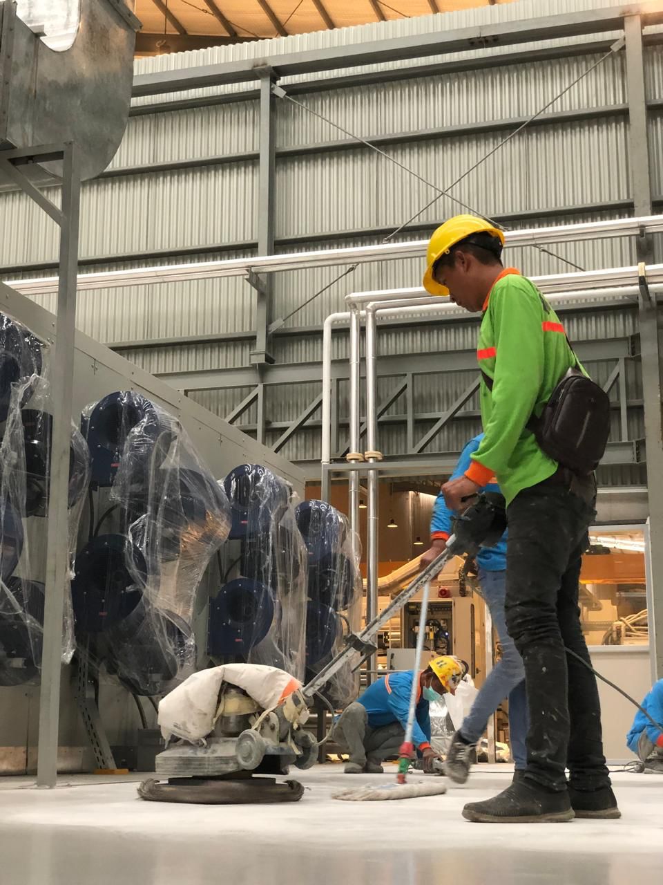 Kontraktor epoxy lantai industri Cakratek