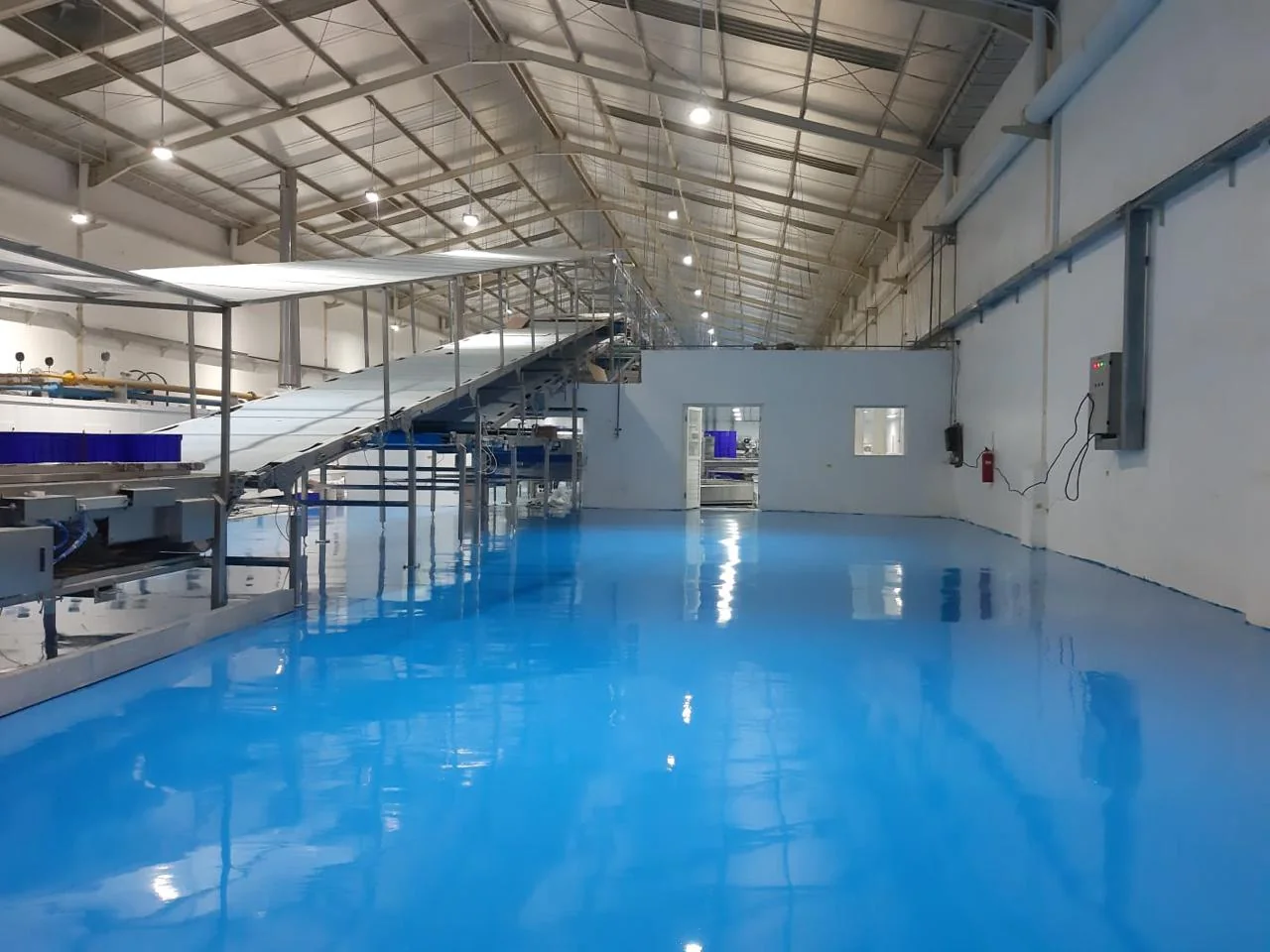 Epoxy lantai pabrik