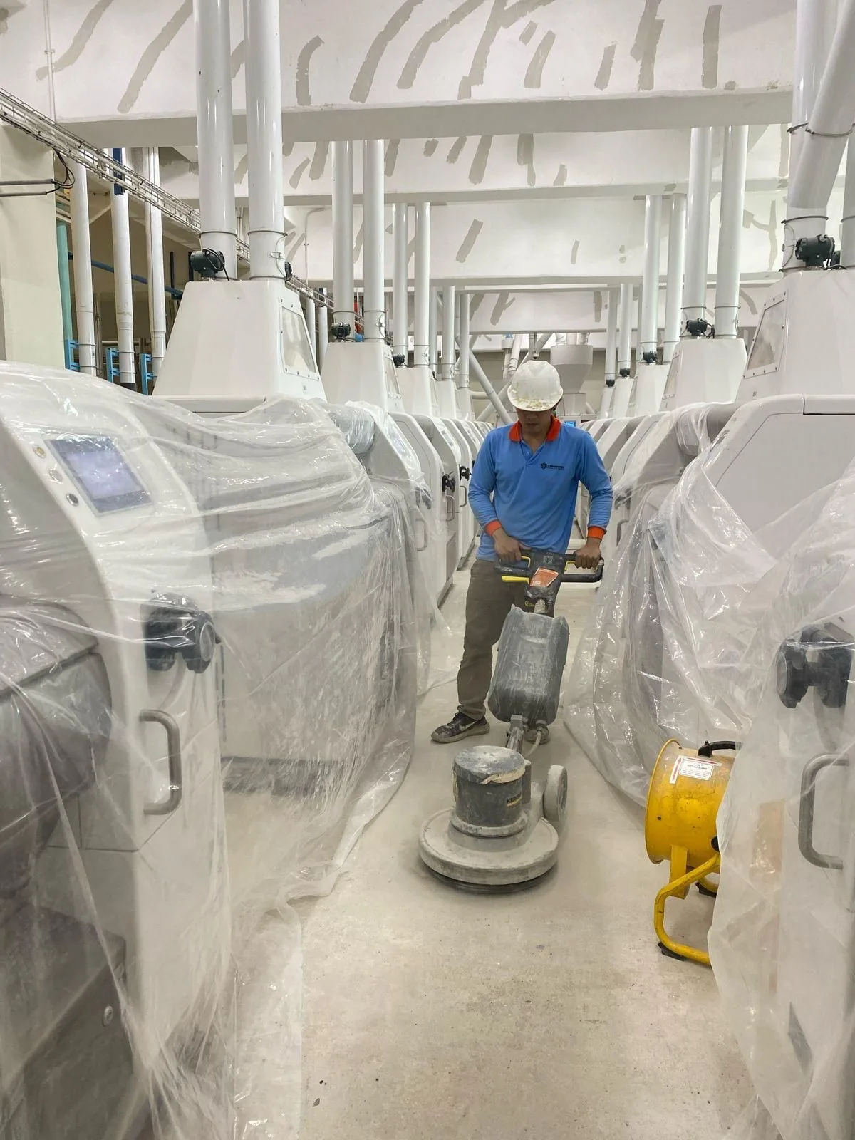 Jasa floor hardener dan industrial flooring Cakratek