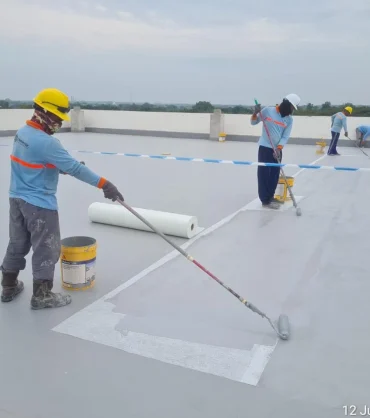 waterproofing dak pabrik pelapisan roller